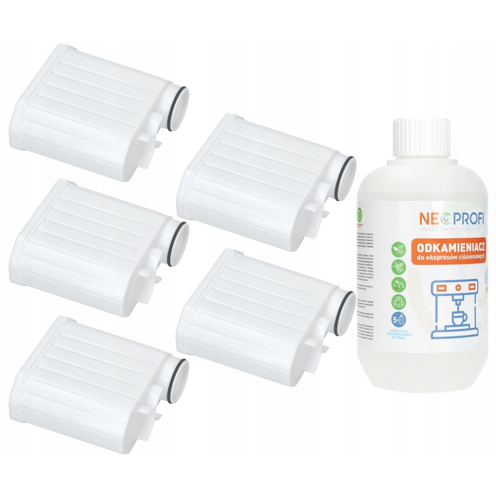 Set intretinere Neoprofi - Odkamieniacz 500ml, 3x filtru apa CA6903