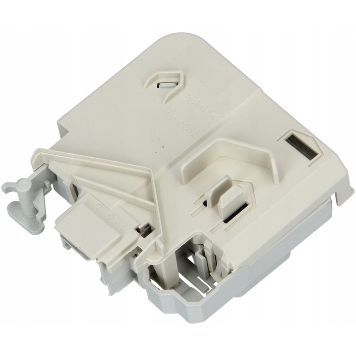 Blokada electrica usi masina de spalat Neoprofi 881, 10A, 250V, 67x66mm