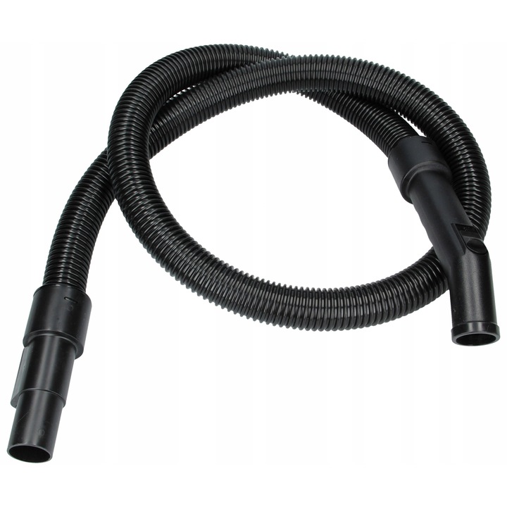 Hose pentru aspirator, AJS, 1.7m, set cu racleta si montaj, negru, 32mm