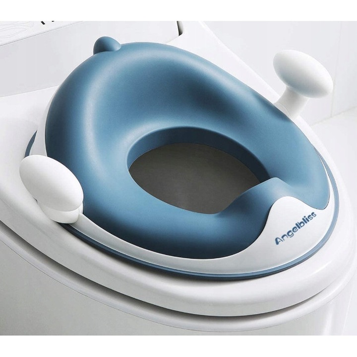 Incarcatura toaleta pentru copii Angelbliss, material prietenos cu sanatatea, antiderapant, 32x35.56x11.43cm