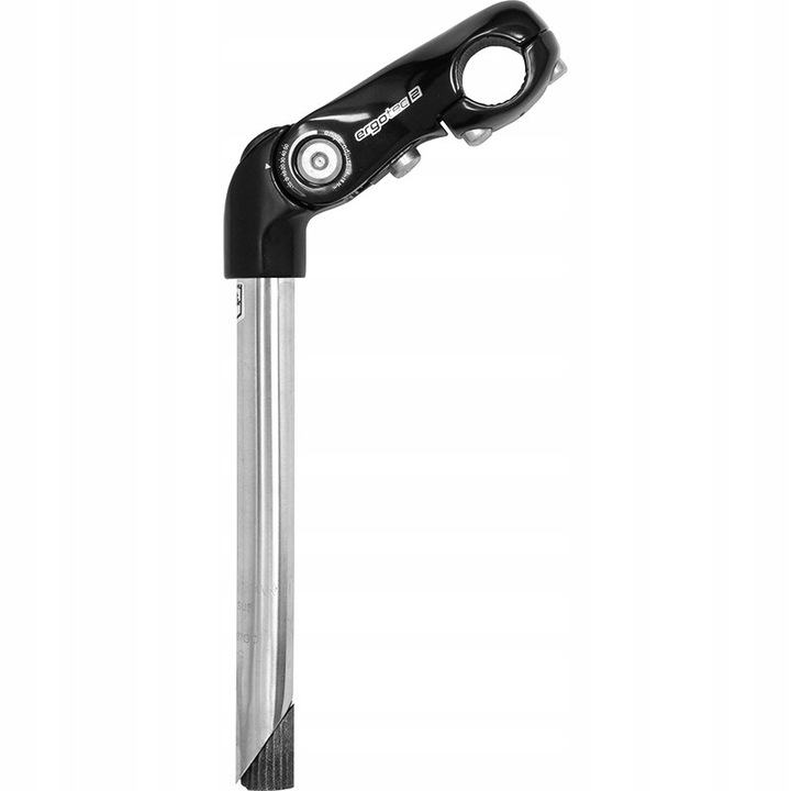 Tija si colier Ergotec Kobra Vario, 25,4mm, aluminiu, reglabil, A++