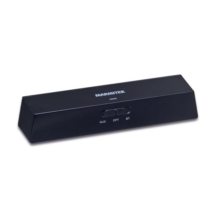 Radio cu alarma Marmitek , DAB+, negru, 11x10.5x9cm, functie de somn, doua alarme