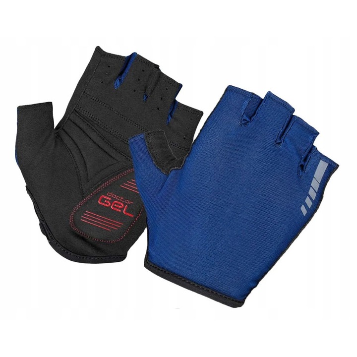 GripGrab Solara sportkesztyű, nyári, rövid ujjú, gránát, 8-as méret, DoctorGel betéttel