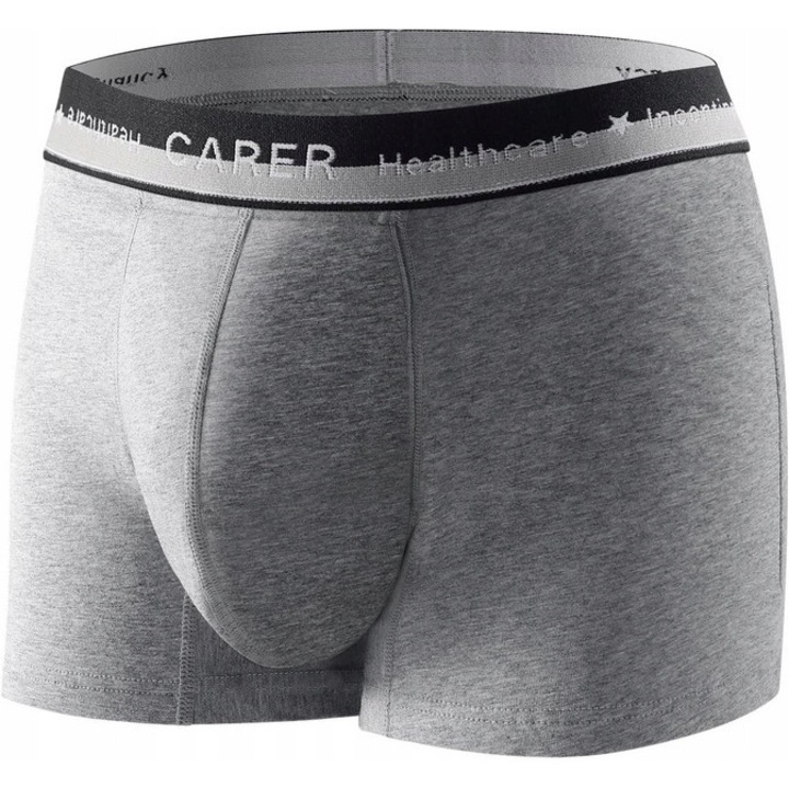Bokserki CARER pentru barbati, usor de utilizat, absorbtie 80 ml, din bumbac, marimea R.M