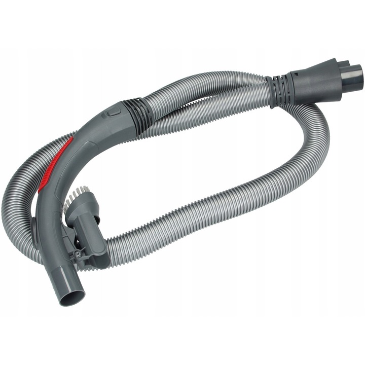 Teava aspirator, Hoover D204E, set complet cu racord, manere, 1.7m, gri