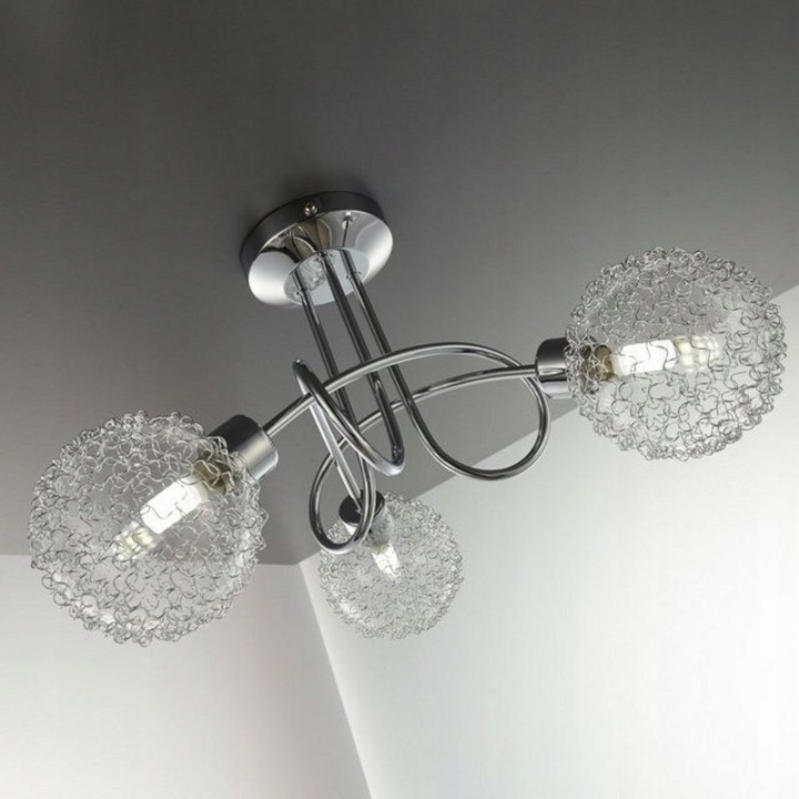 B.K.Licht LED плафониера с въртящи се спотове BKL1038 3X G9