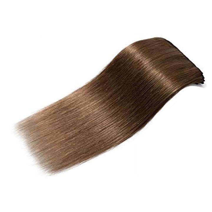 Par natural clip-in S-Noilite, 45 cm, culoare brunet, 100% par uman Remy