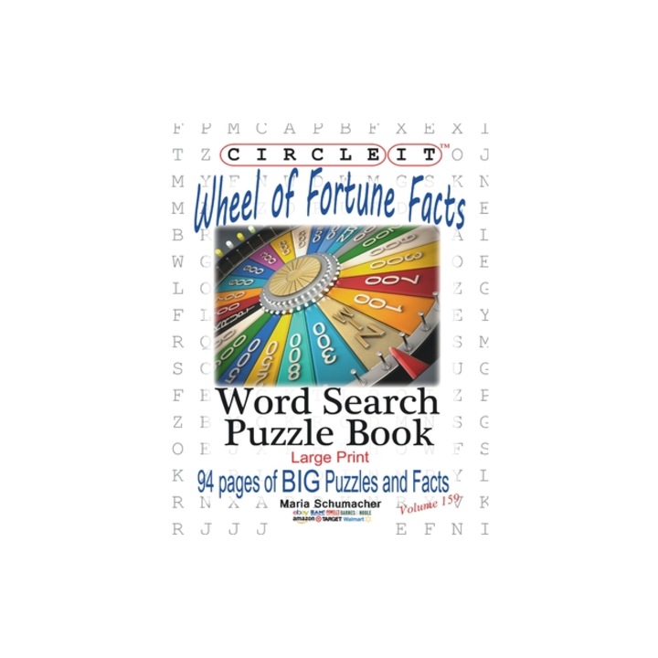 Circle It, Wheel of Fortune Facts, Word Search, Puzzle Book, Lowry Global Media LLC (Author)