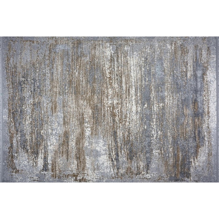 Килим KONFOR HALI NOTTA 1120, 50x80 см, полипропилен, сив
