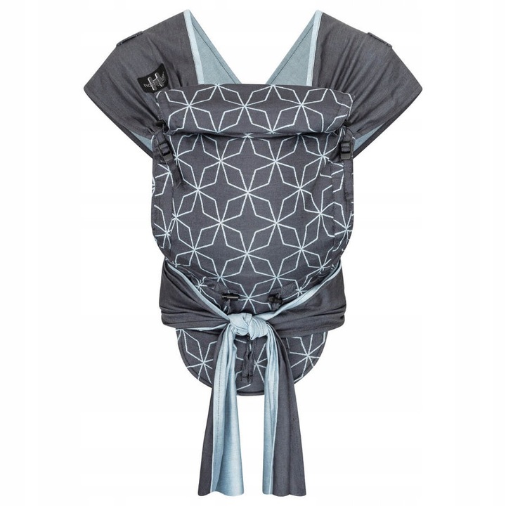 Marsupiu Hoppediz Hop-Tye Buckle Malmo Aqua, suport pentru cap, dimensiune unica, 160cm