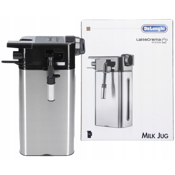Контейнер за мляко DeLonghi DLSC008 PrimaDonna Exclusive, пълен комплект, 230 мм
