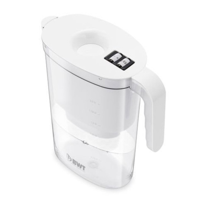 Комплект филтрираща кана BWT 2,6L с филтър Magnesium Mineralizer, бяла, вместимост 2,6 л