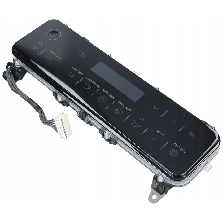Panel de control cu display pentru aparat de cafea, SEB, negru, 215x60mm