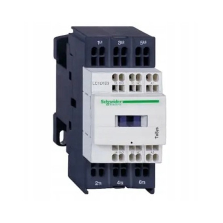 Контактор 3 полюса, Schneider Electric, 60V, 9A, 1NO, 1NC, 45x99x95mm