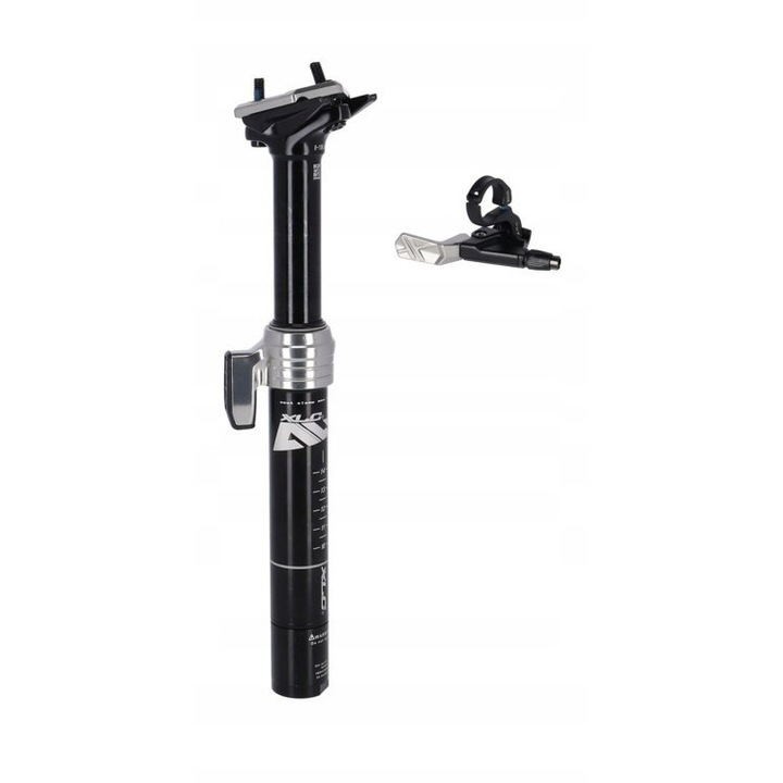 Регулируемо колче XLC SP-T10B O 30.9mm x 350mm, ход 100mm, страничен монтаж, тегло 600g