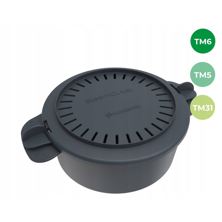 Filtru de aburi si mirosuri SteamCover pentru Thermomix TM6, TM5, TM31, TM Friend, 100% fara BPA, Made in Germany
