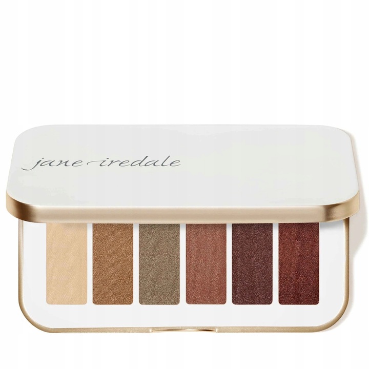 Сенки за очи, Jane Iredale, палитра Naturally Glam, 6 нюанса, многоцветни