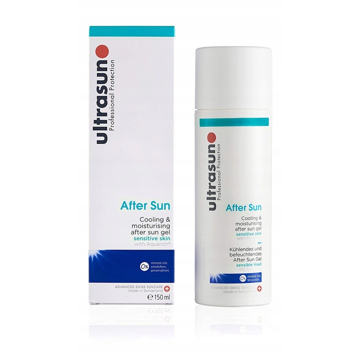 Гел за след слънце Ultrasun 150 ml, охлаждащ ефект, хидратация