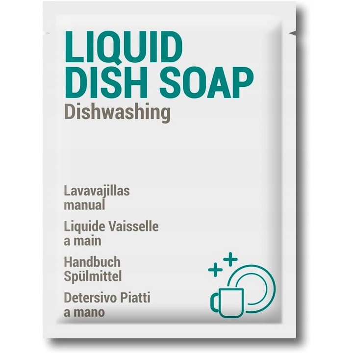 Eldobható mosogatógép-mosószer, GPQ, 250x15ml szett, eredeti, A++