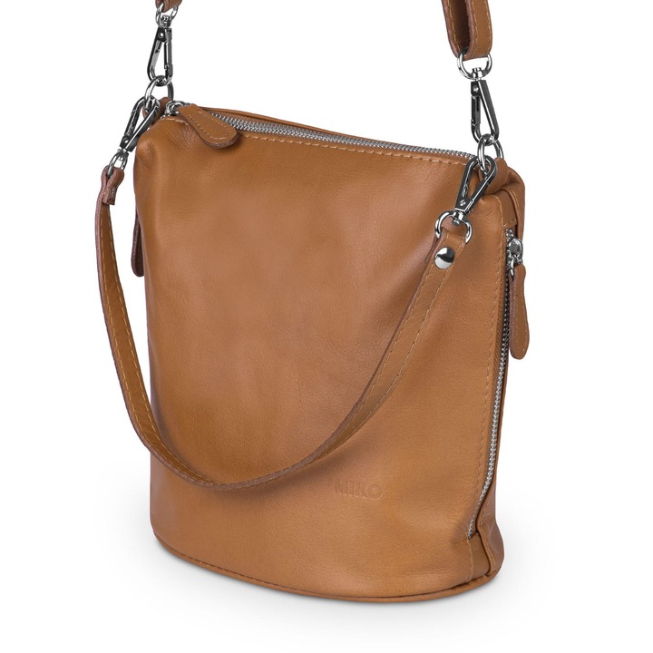 Vera Pelle táska, valódi bőr, levehető pánt