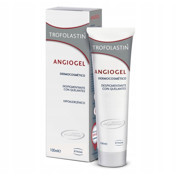 Trofolastin Angiogel, tratament depigmentare, 100ml, alb, unisex