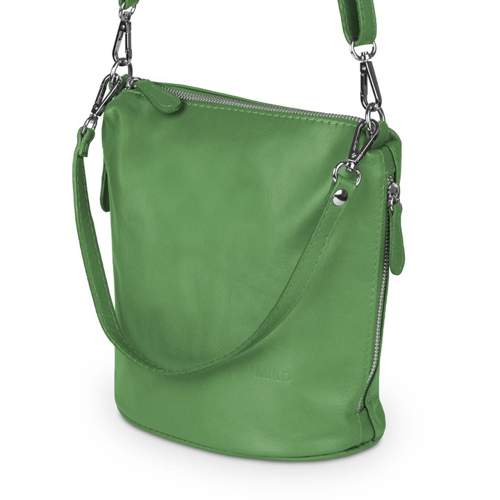 Vera Pelle táska, valódi bőr, levehető pánt