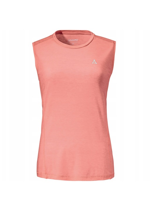 Tricou dama, Schoffel, model Vietas, confortabil, coral, lyocell