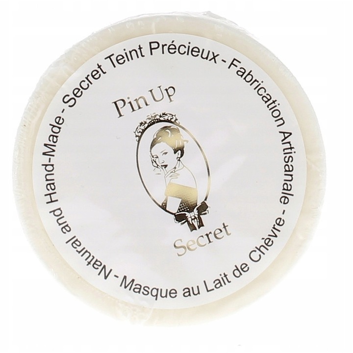 Сапун с козе мляко Pin Up Secret 110g, деликатно почистване, за всеки тип кожа