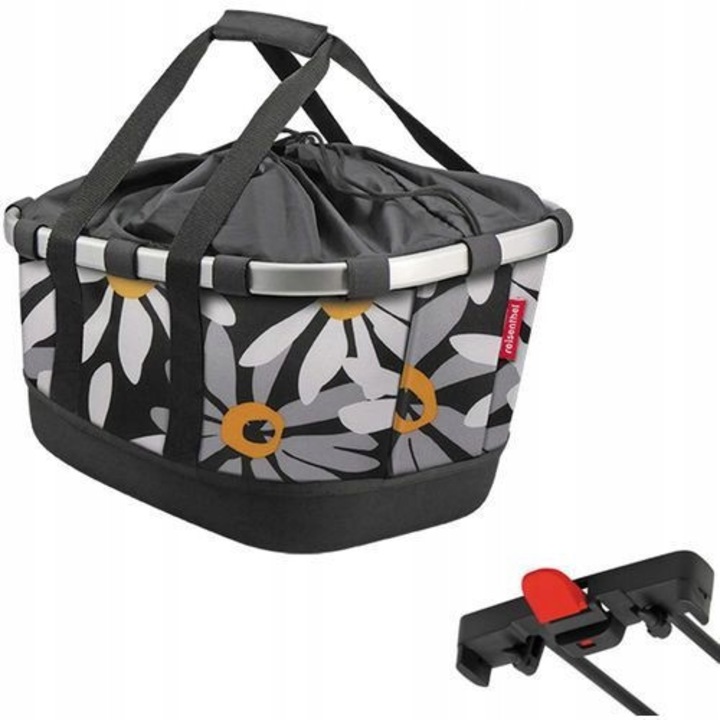 Cos bicicleta Klickfix Reisenthel GT, 42x33x28cm, capacitate 24l, incarcare 10kg
