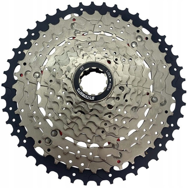 Касета за велосипед BST 11 скорости 11-46T, алуминий, стомана, 503g