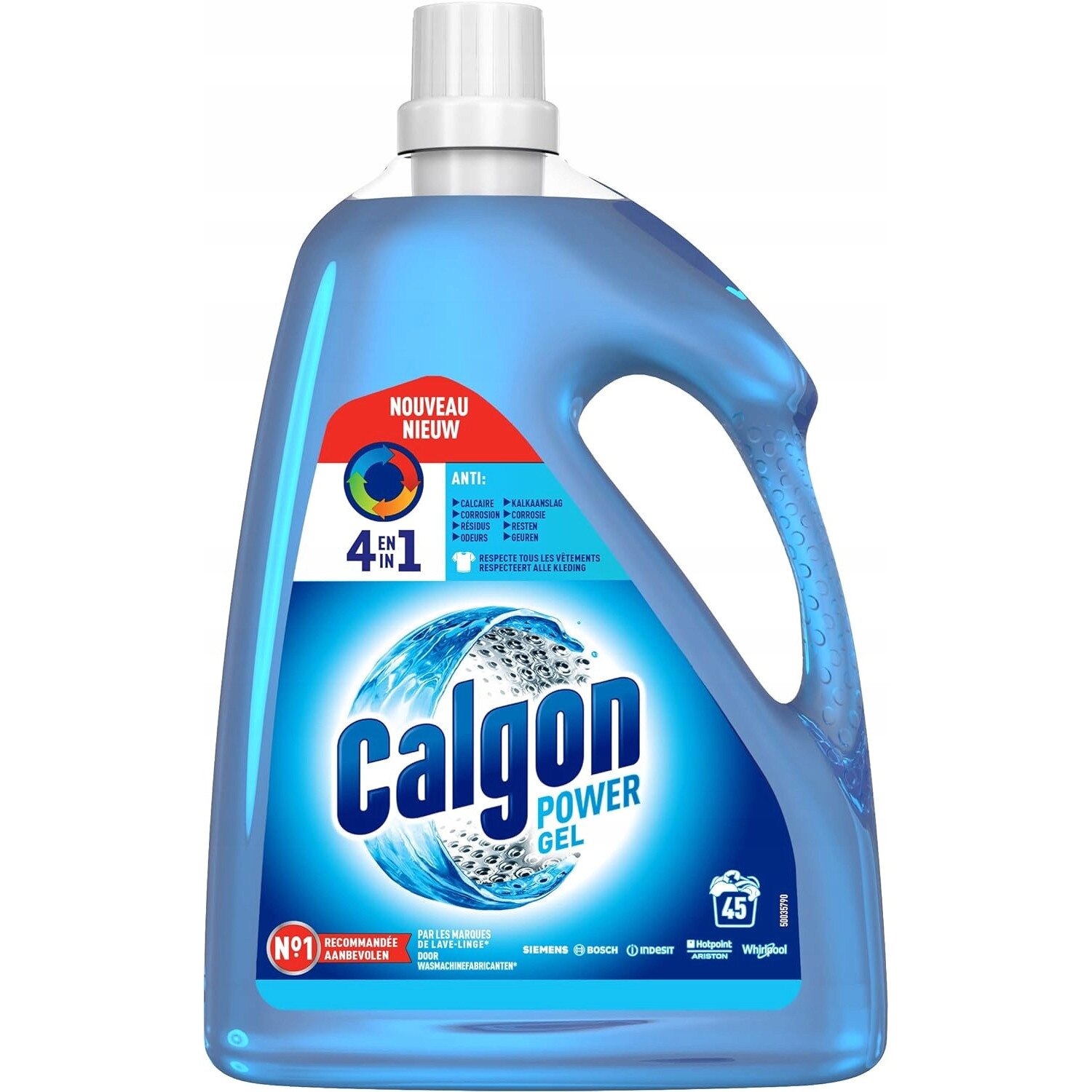 Calgon 4in1 Power gel 2250 ml, A++ - eMAG.ro