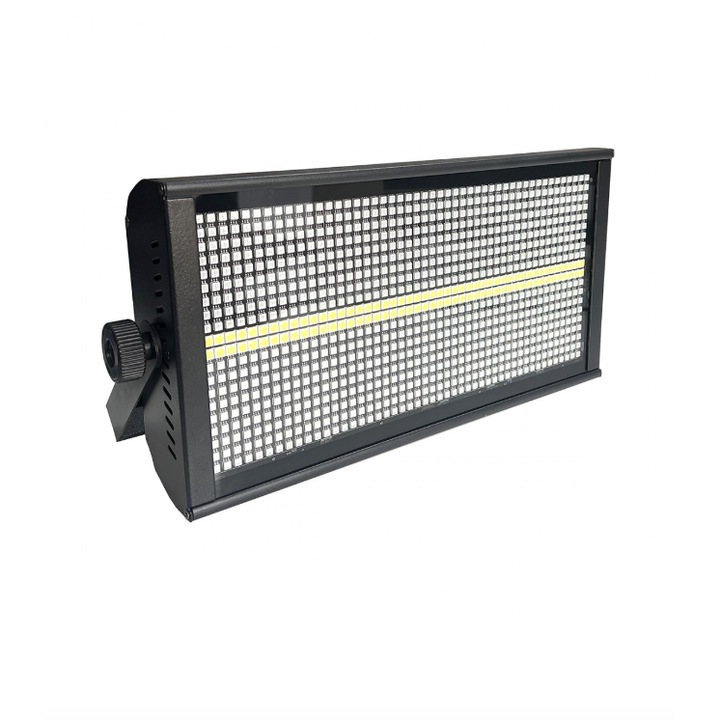 Stroboscop DSE Thunderwash RGB, 768 LED-uri SMD5050, 96 LED-uri albe, 250W, 45x8, 5x24cm