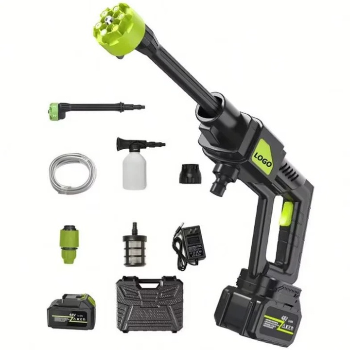 Pistol spalare auto portabil, Promagg, fără fir, presiune ridicată, design compact