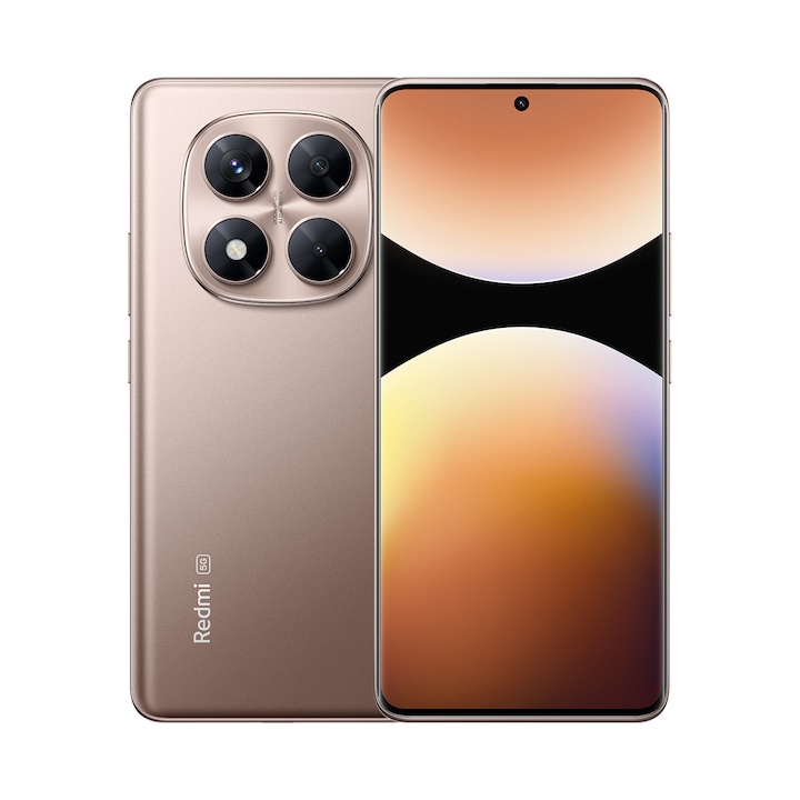 Telefon Xiaomi Redmi Note 14 Pro 5G, 8GB RAM, 256GB, aurie