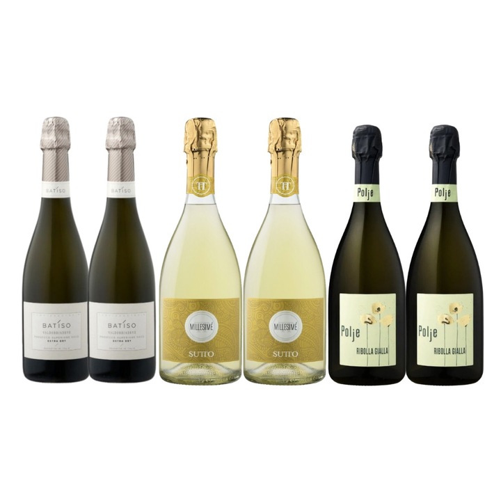 Pachet Cadou 6 Sticle Batiso MIX02