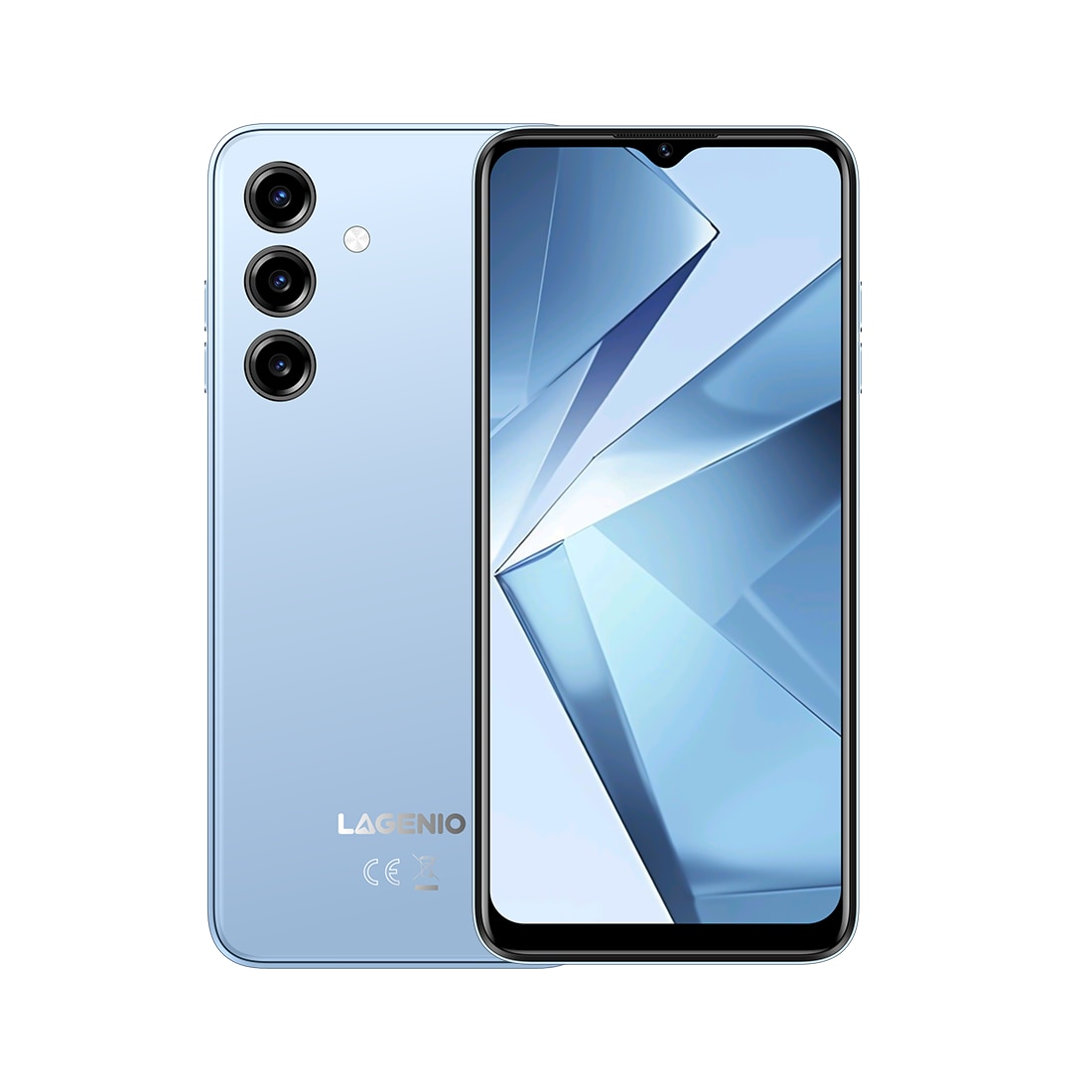 Telefon Lagenio A10, 4G, 64GB, 4GB RAM, albastru eteric