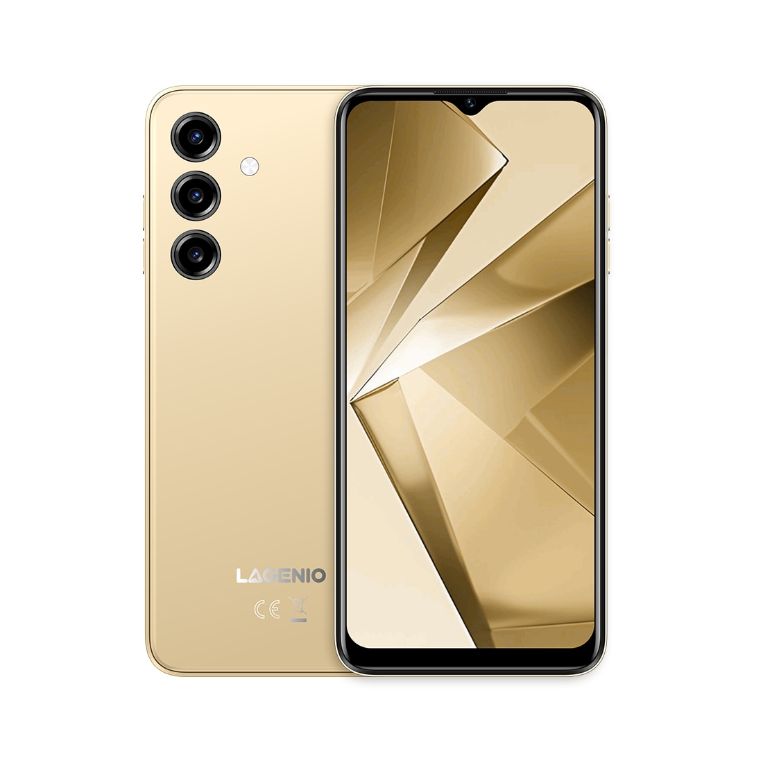 Telefon Lagenio A10, 6.5 inch, 64GB, 4G, auriu