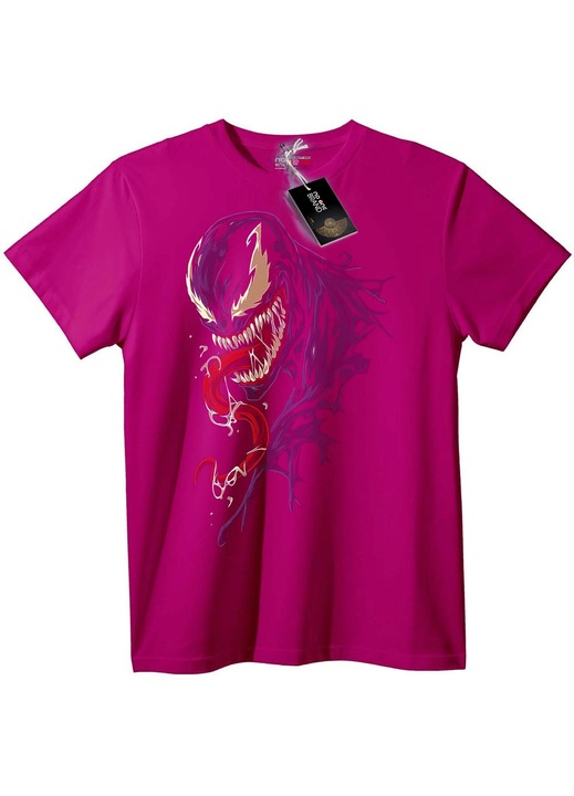 Tricou Venom - Design Supererou Marvel, Liliac, 4XL