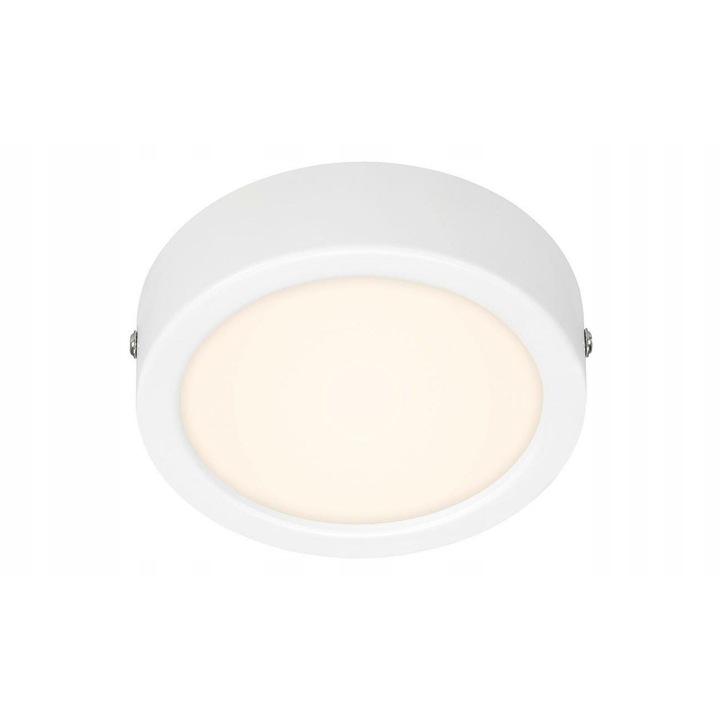 LED плафон Briloner, 120мм, 7W, бял, IP20