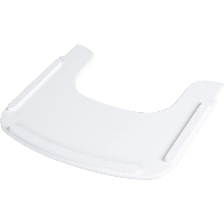 Deska de masa pentru inalt scaun Sit Up Flex, roba, alb, 41x43x2cm, pentru bebelusi, 20kg max.