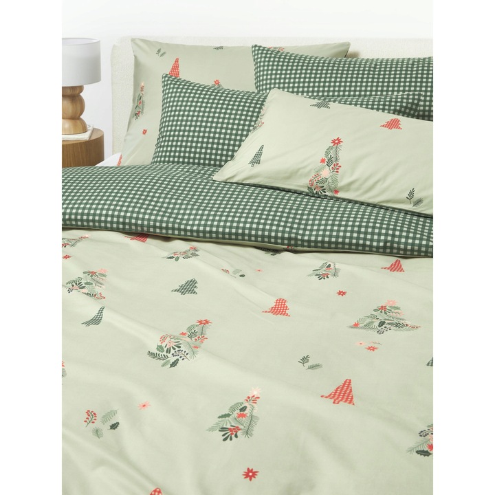 Westwing paplanhuzat, 240x260cm, többszínű, 100% pamut, perkál, A++