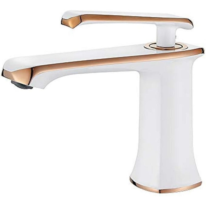 Grifema G1001W szaniter csaptelep, Lyon modell, fehér színű, álló típusú.