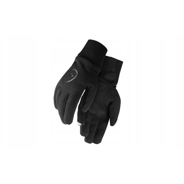 Assos Ultraz sportkesztyű, fekete, XXL, magas szigetelés, vízálló