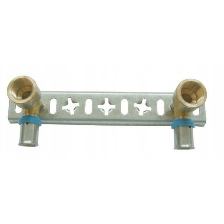 Radopress Pipelife szerelvénykészlet, 16x1/2", állítható sarokcsatlakozókkal, fűtési és szaniter rendszerekhez, 95°C-ig ellenálló, 10 bar.