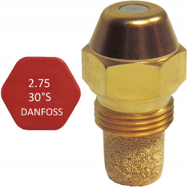 Olajfúvóka, Danfoss 2.75-30 S, 30°, 0.03kg