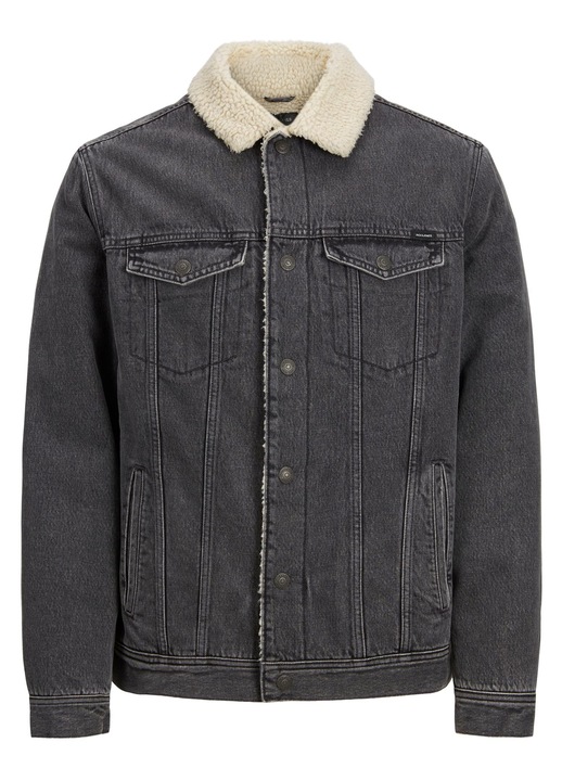 Jacheta barbati 867, Jack & Jones, Poliester, Gri, S INTL
