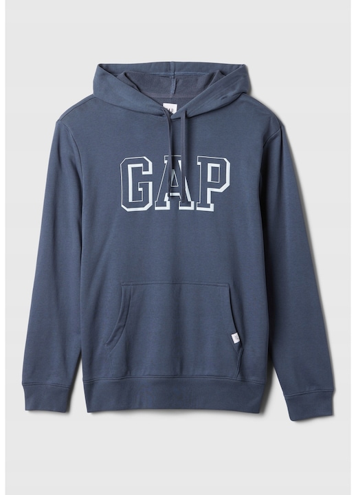 Hanorac barbati GAP, V-FRCH GAP ATHLETIC, din fleece, albastru