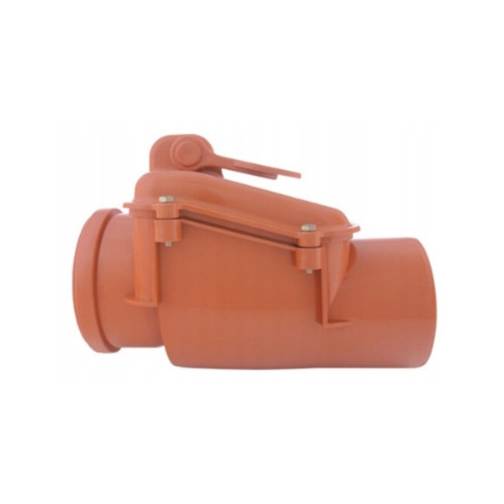 Zasuwa burzowa Aquer, 110mm, polipropilen, 275x200mm, protectie impotriva sobolanilor