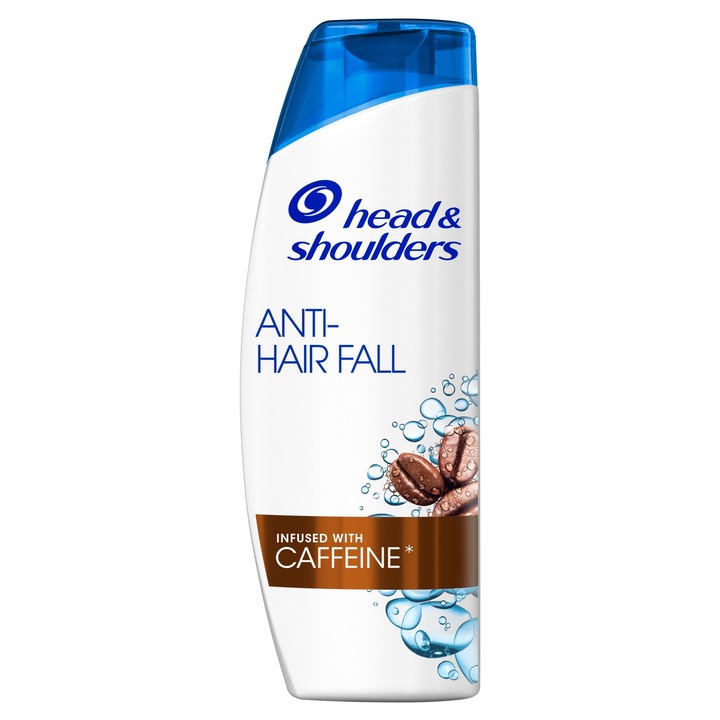 Sampon anti-cadere, Head & Shoulders, 6 x 400 ml, cu cafeina, pentru par sanatos