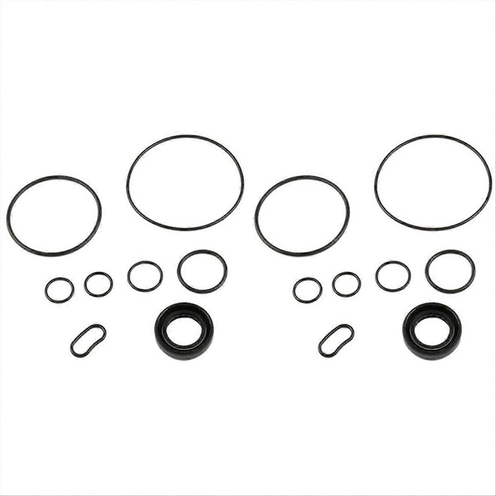 Set 2 kituri de reparare garnituri pompa servodirectie pentru Accord, negru